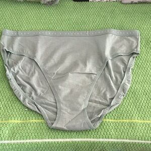 NWT Victoria's Secret Soft Gray Briefs